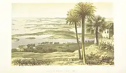 A view from Gibbs Hill, 1857