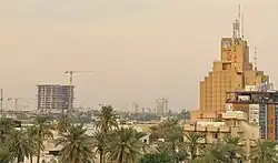 Central Bank of Iraq Tower in Al-Jadriya