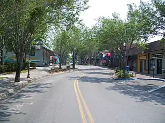 Image 4The main street in Alachua downtown historic district