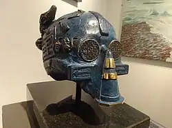 "Hybrid Speciation I: NYC", New York City-inspired steampunk sculpture