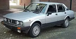 1983–84 Alfetta Quadrifoglio Oro (final facelift)