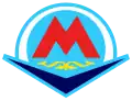 The logo of Almaty Metro.