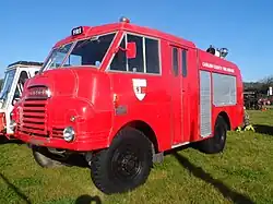 Bedford fire engine, County Carlow, Ireland