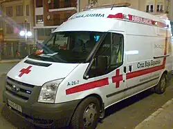Spanish Red Cross Ambulance (volunteers)