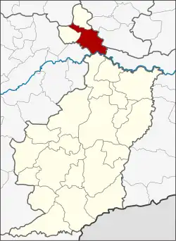 Amphoe location in Buriram province