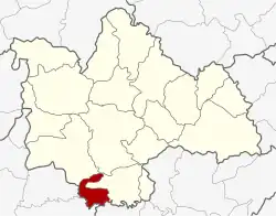 District location in Kalasin province