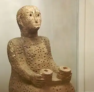 Stone statue from Addi-Galamo, Tigray Province, 6th–5th century BCE