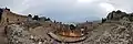 Panoramic view of "Teatro Antico di Taormina"