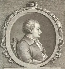 Monochrome portrait of Anders Jahan Retzius