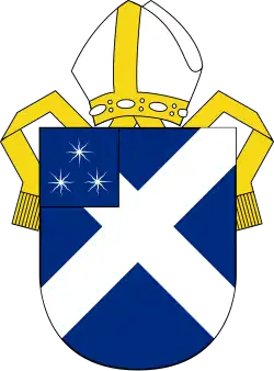 Coat of arms of the Anglican Diocese of Waiapu[98][99]