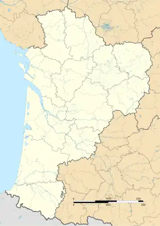 Châtellerault is located in Nouvelle-Aquitaine