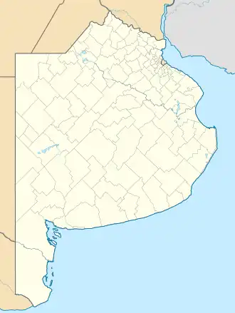San Nicolás de los Arroyos is located in Buenos Aires Province