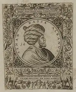 Koja Sinan Pasha, Commander of the Ottoman forces