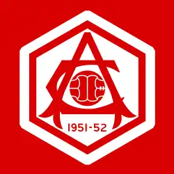 Version of the 'Art Deco Crest' worn in the 1952 FA Cup final