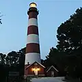 Assateague Lighthouse at Night, Aug 2024