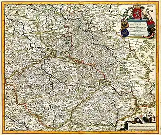 REGNUM BOHEMIA, ANNEXAE PROVINCIAE, UT DUCATUS SILESIA, Marchionatus MORAVIA, et LUSATIA- quae sunt TERRAE HAEREDITARIAE IMPERATORIS