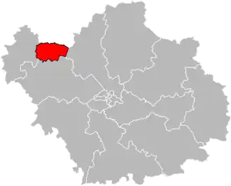 Situation of the canton of Romilly-sur-Seine in the department of Aube