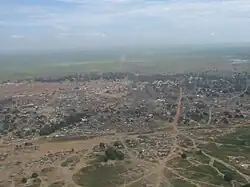 Aerial photo of Aweil (2007).