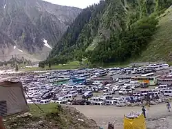 Baltal view during Amarnath Yatra