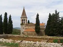 Saint George church in Bobovišća