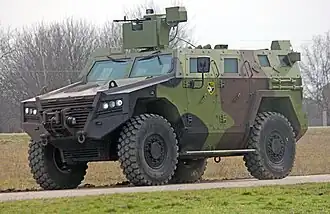 Miloš armored vehicle