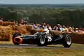 A BRM P261 from 1964 season being demonstrated at Goodwood Festival of Speed