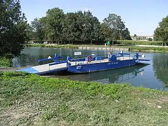 Ferry on the Charente