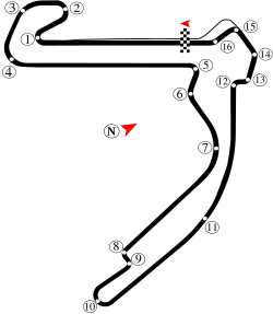 Balaton Park Circuit Track Map