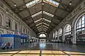 The station's ticket and waiting hall