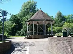 The Bandstand in Telford Town Park.
