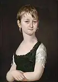 Portrait of a young girl, c. 1825.