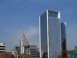 Building hosting the Embassy in Santiago de Chile