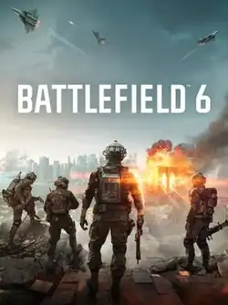 Cover art, featuring soldiers facing the outskirts of the city