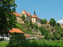 Chauteau in Bechyně