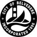 Official seal of Belvedere, California