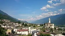 View of Berbenno di Valtellina