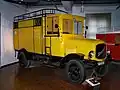 German Reichspost parcel delivery van from mid-1920s