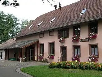 The town hall of Bethonvilliers