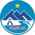 Official seal of Thạch Hà district