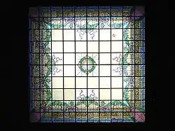 Stained glass ceiling