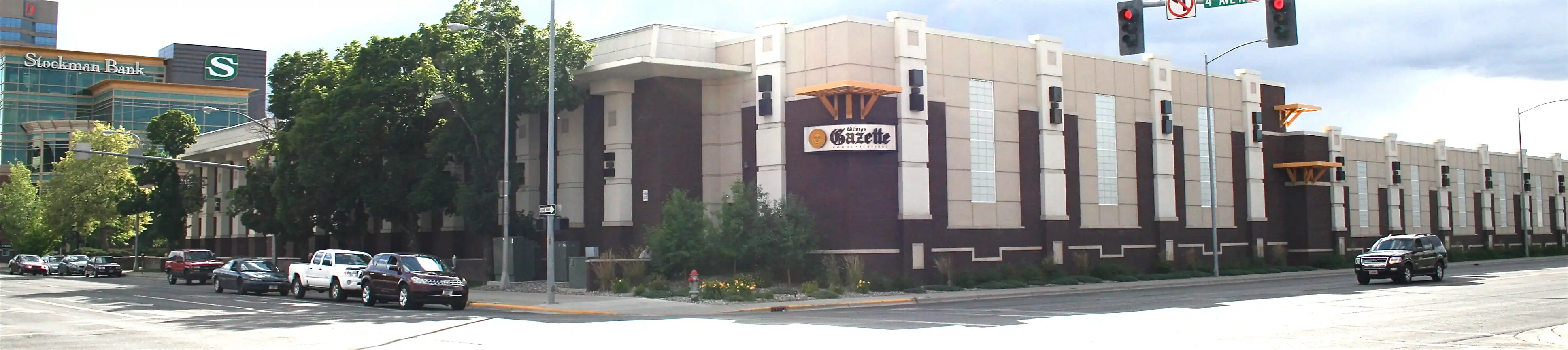 Former Billings Gazette headquarters on N. Broadway