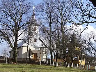 Wooden church of the Archangels in Săliște