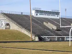 Image 5High school football stadium in Manhattan, Kansas (from History of American football)
