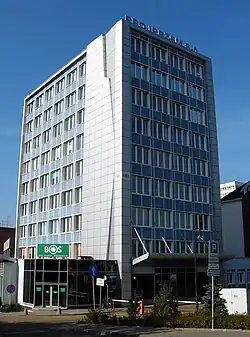 Building view from Bernardyńska street