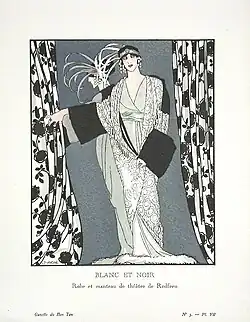 'Blanc et Noir'. Theatre coat. 1912–1913.