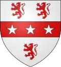 The coat of arms of Aaigem