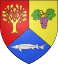 Coat of arms of Chenac-Saint-Seurin-d'Uzet