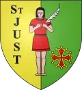 Coat of arms of Saint-Just