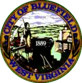 Official seal of Bluefield, West Virginia