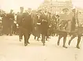Boghos Nubar Pacha and Avetis Aharonian on the Place de l'Étoile, May 29, 1921.
